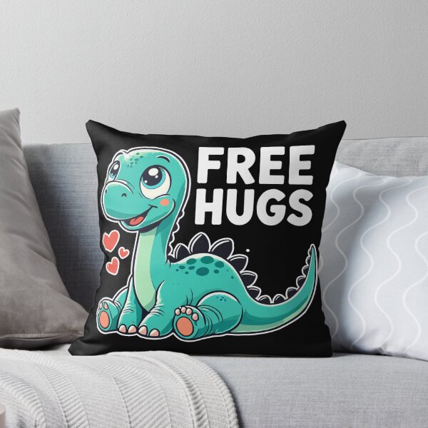 Item preview, Apatosaurus Dino Baby Free Hugs Gift designed and sold by Pineapple-Tree.