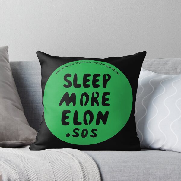 Item preview, Sleep More Elon: Avert Imminent Cognitively-Impaired Apocalypse designed and sold by CaperExMachina.