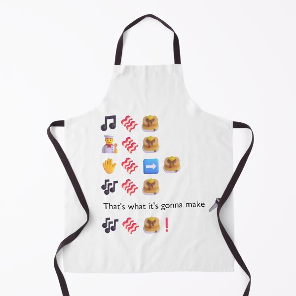 Item preview, Bacon pancake emoji lyrics designed and sold by DigitArtAnahis.