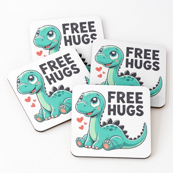 Item preview, Apatosaurus Dino Baby Free Hugs Gift designed and sold by Pineapple-Tree.