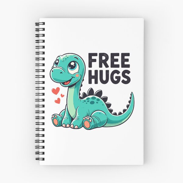 Item preview, Apatosaurus Dino Baby Free Hugs Gift designed and sold by Pineapple-Tree.