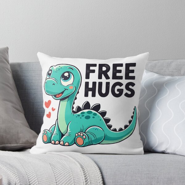 Item preview, Apatosaurus Dino Baby Free Hugs Gift designed and sold by Pineapple-Tree.