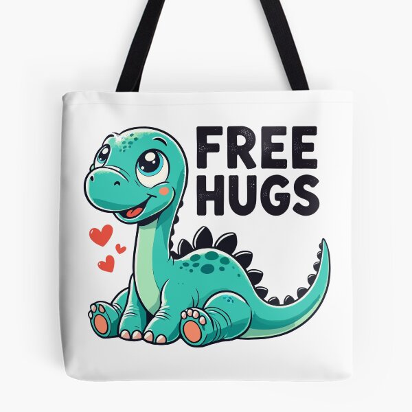 Item preview, Apatosaurus Dino Baby Free Hugs Gift designed and sold by Pineapple-Tree.
