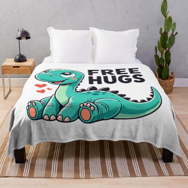 Item preview, Apatosaurus Dino Baby Free Hugs Gift designed and sold by Pineapple-Tree.