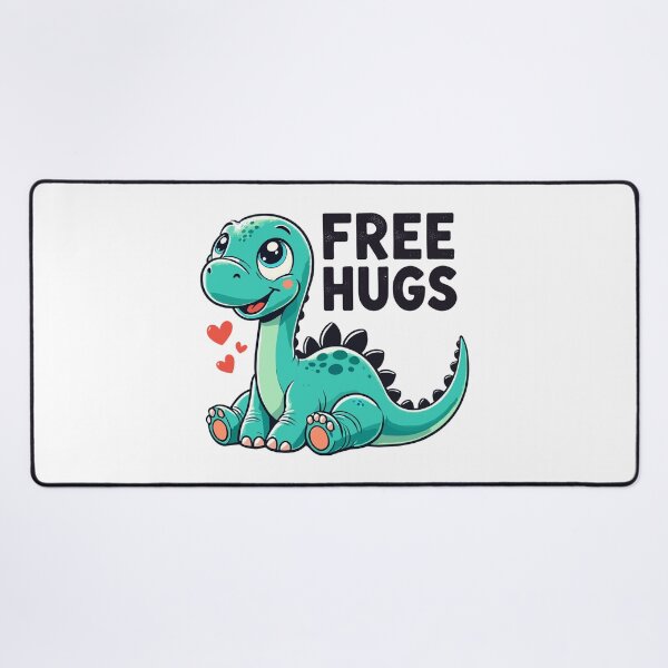 Item preview, Apatosaurus Dino Baby Free Hugs Gift designed and sold by Pineapple-Tree.
