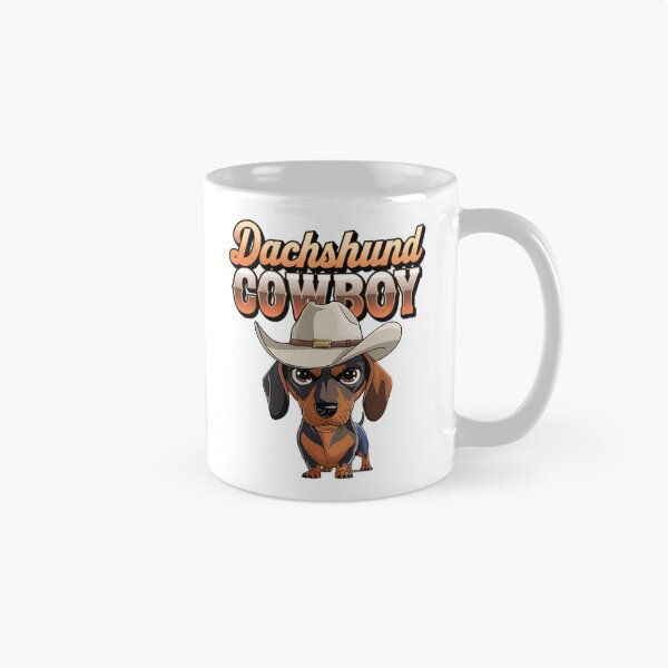 Item preview, Dachshund cowboy - Live cowboy dog - Cowboy dog the original - Long life cowboy dog - Cowboy dog only - Red hot cowboy dog designed and sold by JansenGS.
