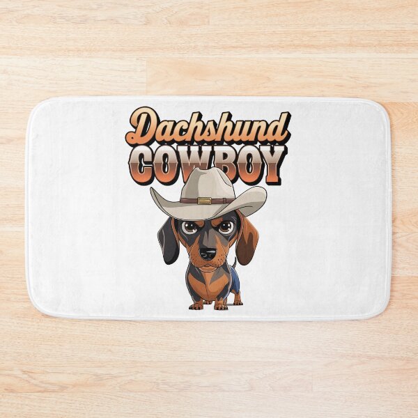 Item preview, Dachshund cowboy - Live cowboy dog - Cowboy dog the original - Long life cowboy dog - Cowboy dog only - Red hot cowboy dog designed and sold by JansenGS.