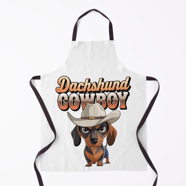 Item preview, Dachshund cowboy - Live cowboy dog - Cowboy dog the original - Long life cowboy dog - Cowboy dog only - Red hot cowboy dog designed and sold by JansenGS.