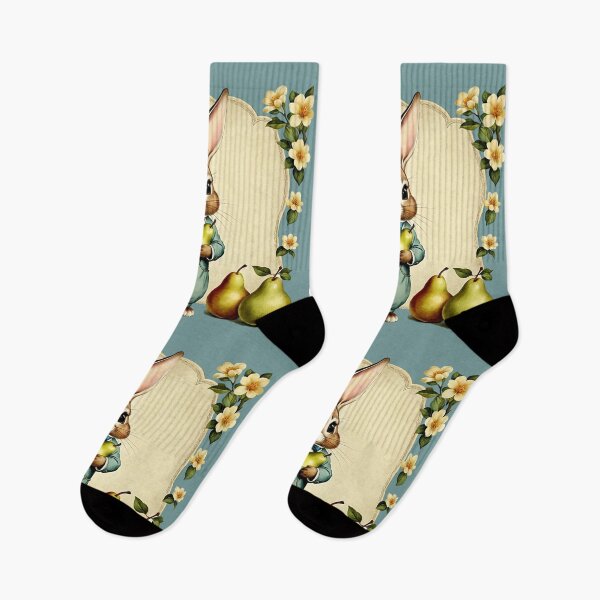 Item preview, Easter Rabbit and Pears | Gift for Easter Season designed and sold by UnhingedBird.