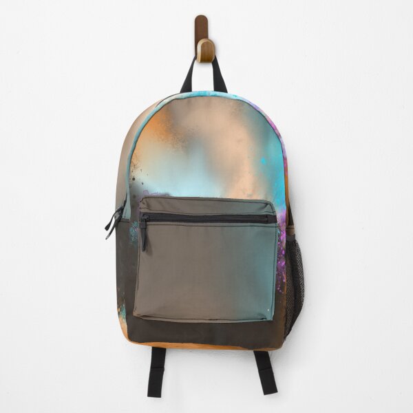 Item preview, The Flame - Orange Teal Colorful Abstract designed and sold by Joey Santiago.
