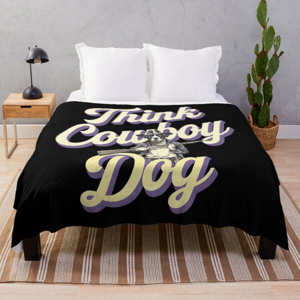 Item preview, Think cowboy dog - Live cowboy dog - Cowboy dog the original - Long life cowboy dog - Cowboy dog only - Red hot cowboy dog designed and sold by JansenGS.