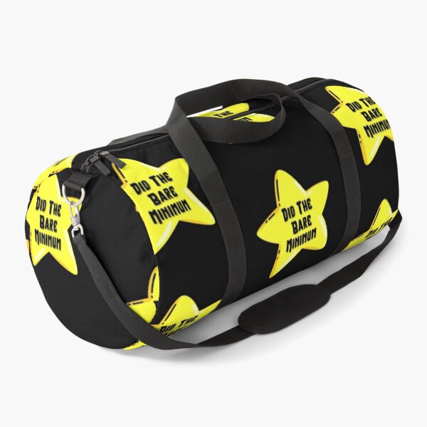 Item preview, Funny Bare Minimum Star - Sarcastic Motivational Sticker designed and sold by Psycho-Crazy.