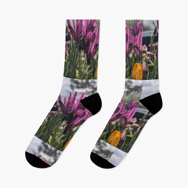 Item preview, Pink field flower wildflowers  photography designed and sold by Coolparrotgirl.