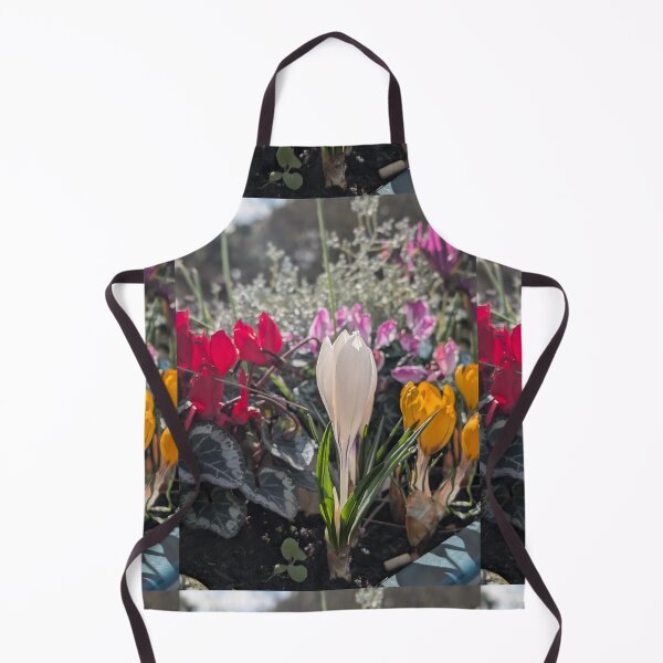 Item preview, Colourful spring flowers crocus, white crocus,  photography designed and sold by Coolparrotgirl.