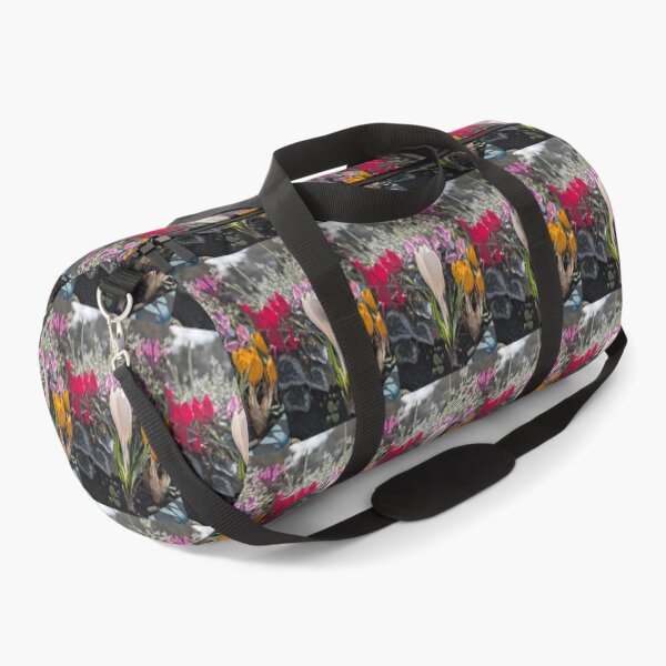 Item preview, Colourful spring flowers crocus, white crocus,  photography designed and sold by Coolparrotgirl.