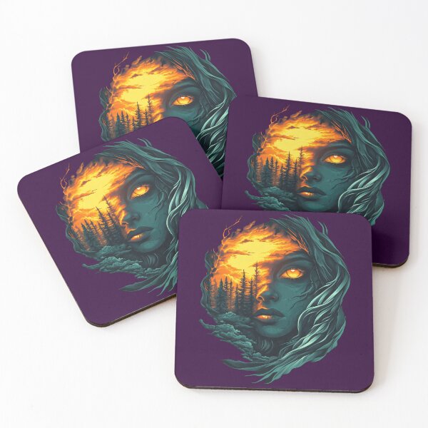 Item preview, Enigmatic Eclipse – Dark Fantasy Gothic Art  designed and sold by ArtVibeCo.
