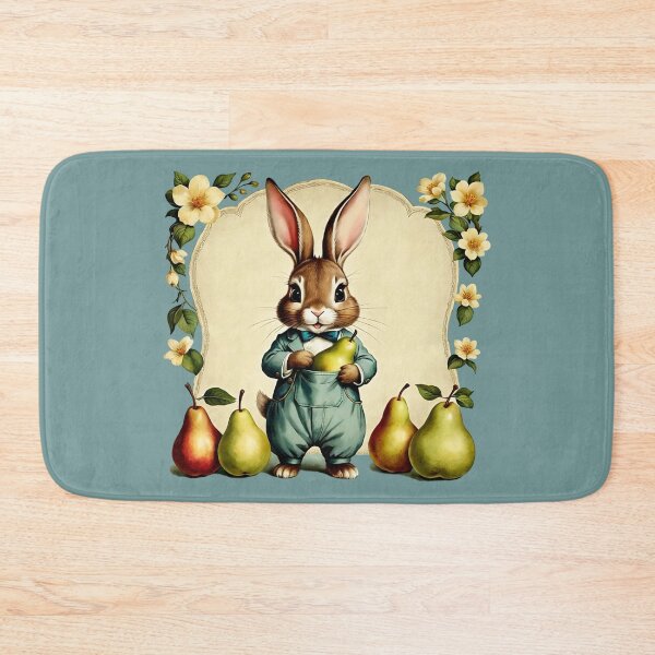Item preview, Easter Rabbit and Pears | Gift for Easter Season designed and sold by UnhingedBird.