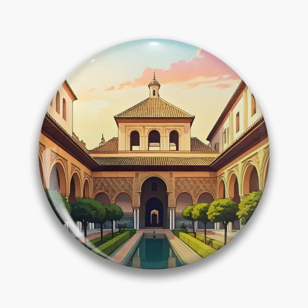 Item preview, Alcázar of Seville: Sunset Moorish Splendor designed and sold by LSVart.