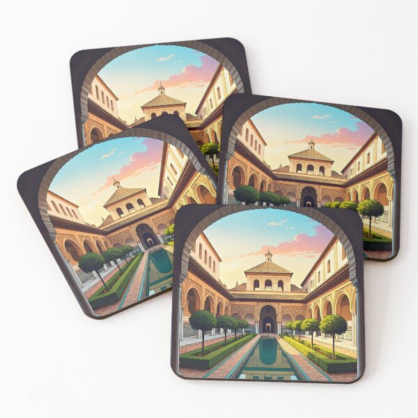 Item preview, Alcázar of Seville: Sunset Moorish Splendor designed and sold by LSVart.