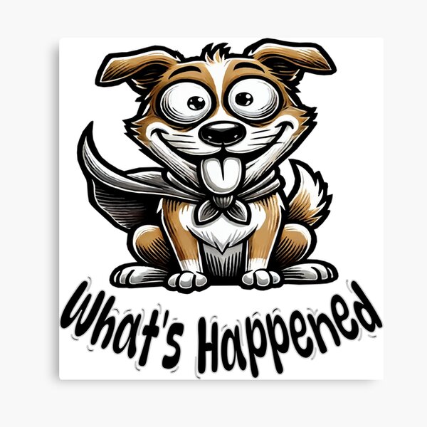 Artikel-Vorschau von What’s Happened - Dog, designt und verkauft von Nordseeadler.