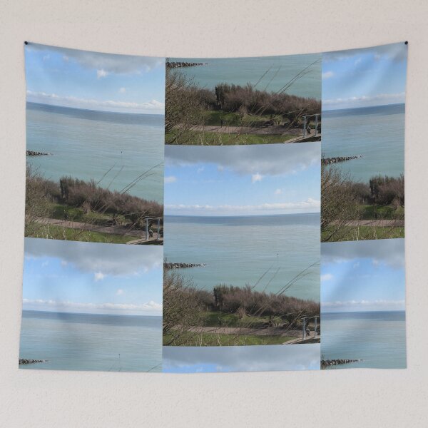 Item preview, Folkestone English channel seaside in England designed and sold by Coolparrotgirl.