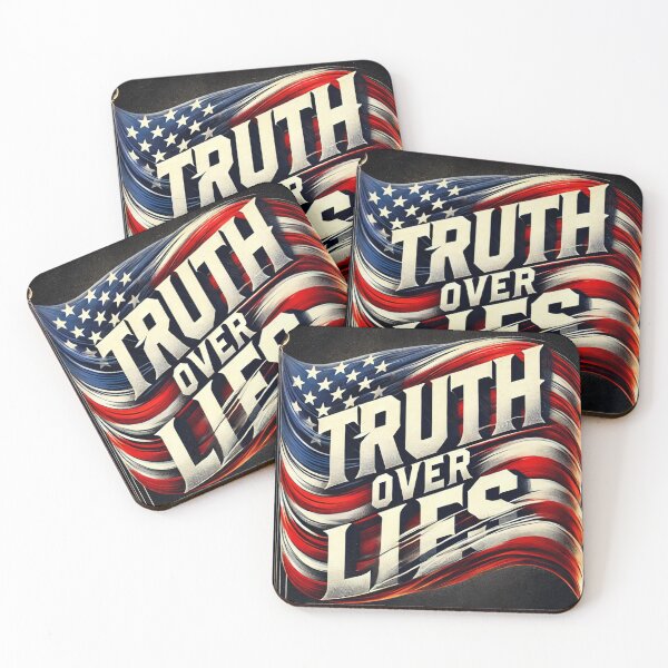 Item preview, Truth over Lies Flag  designed and sold by Pop Culture Opinions Shop.