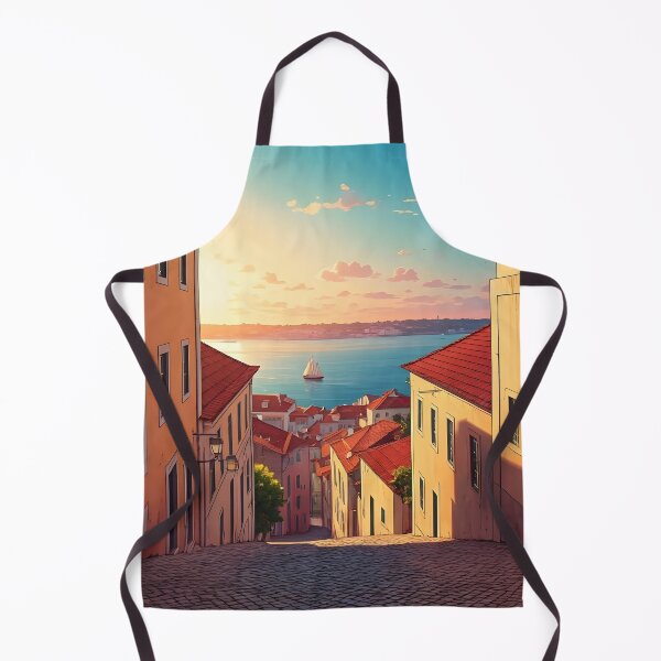 Item preview, Alfama District at Sunset: Lisbon’s Tiled Charm designed and sold by LSVart.