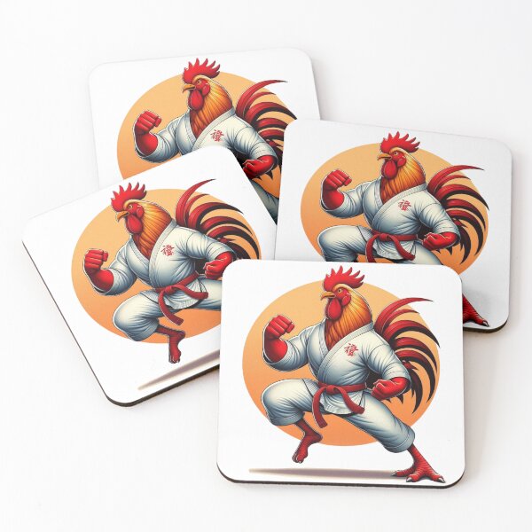 Item preview, Karate Master Rooster designed and sold by PrometheanAppCo.