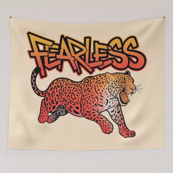 Item preview, Leopard - Fearless designed and sold by 123ks.