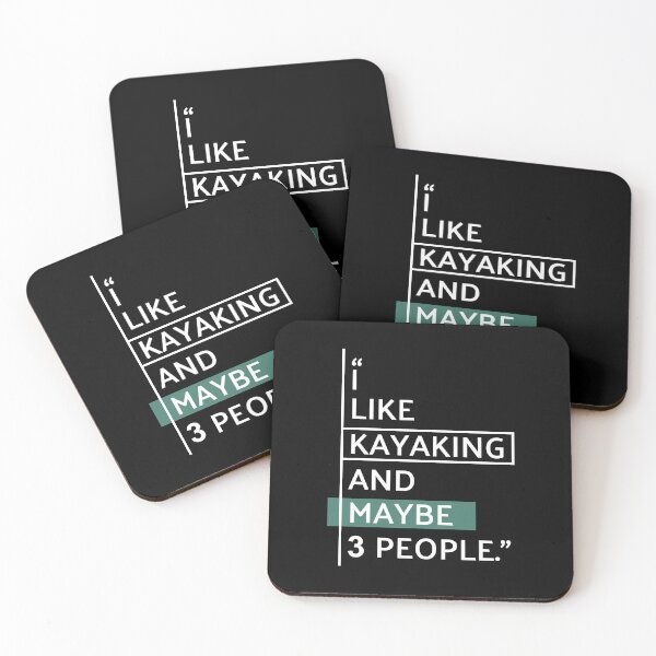Item preview, I Like Kayaking and Maybe 3 People designed and sold by MaryAller.