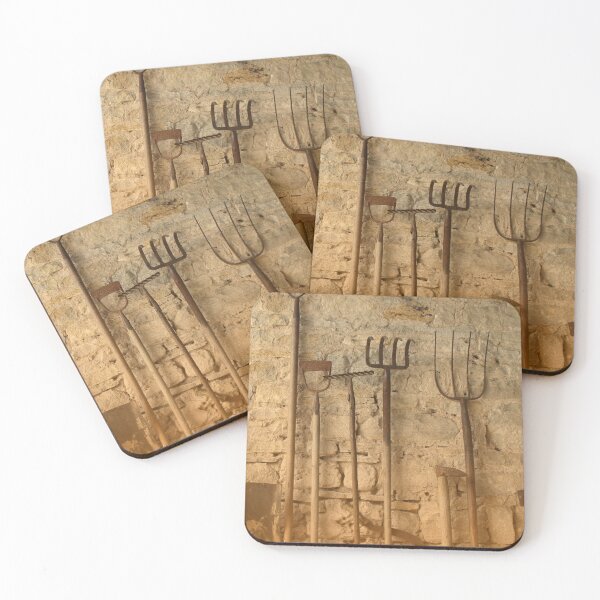Item preview, Vintage Pitchforks in an Old Barn  designed and sold by CountyKent.
