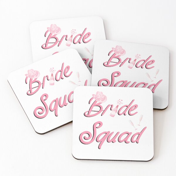 Item preview, Pink Cowboy Hat Champagne Bride Squad designed and sold by daphsam.