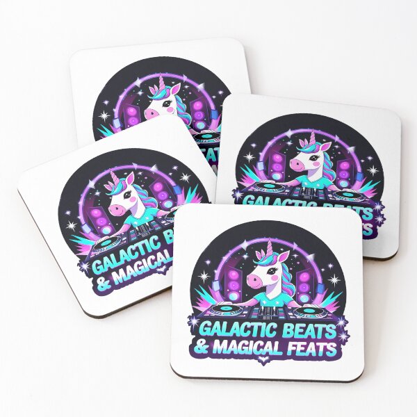 Item preview, Galactic DJ Unicorn: Cosmic Nightclub designed and sold by zoughlal.
