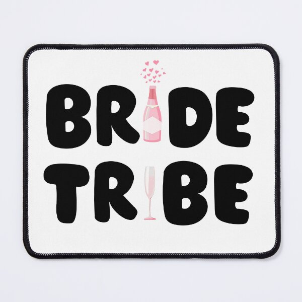 Item preview, Bride Tribe With Champagne Bottle & Glasses designed and sold by daphsam.