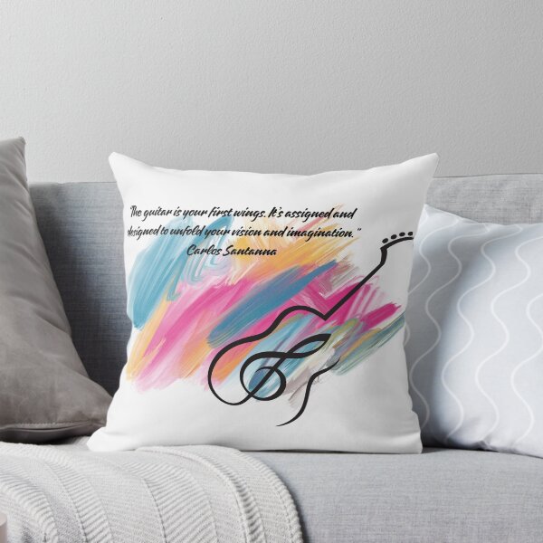 Item preview, Guitar Quote of Carlos Santanna designed and sold by Edster52.