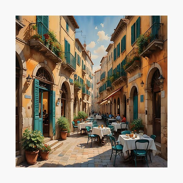 Item preview, Bari Old Town, Puglia: Sunset Charm designed and sold by LSV-Art.