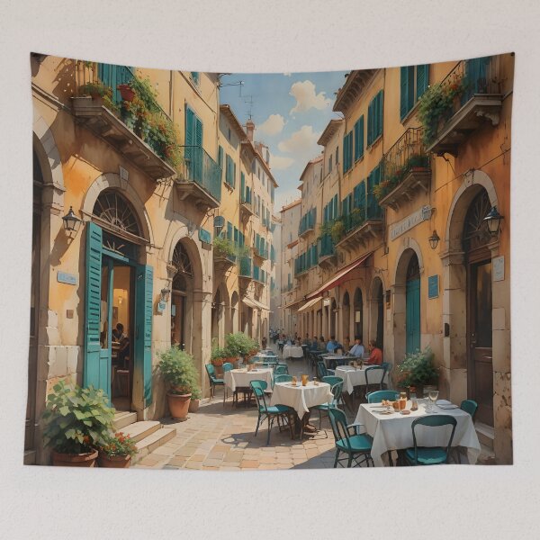 Item preview, Bari Old Town, Puglia: Sunset Charm designed and sold by LSVart.