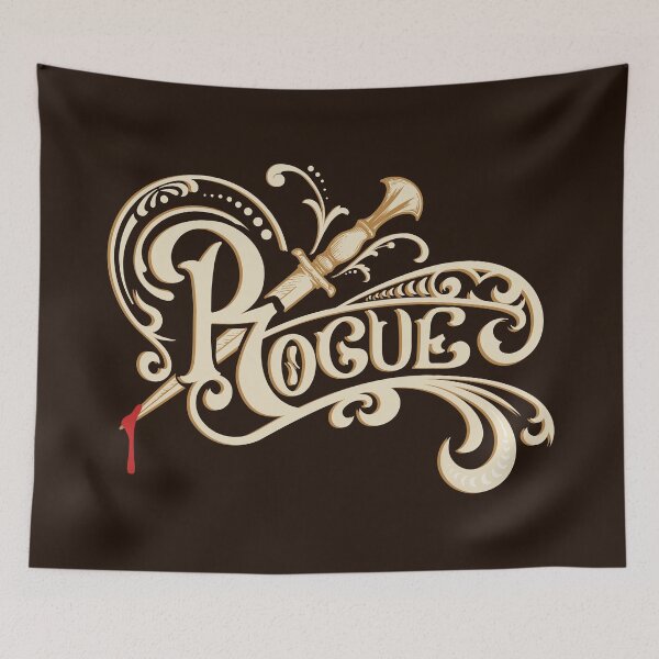 Item preview, Rogue Class Light Text designed and sold by TheWizardRyn.
