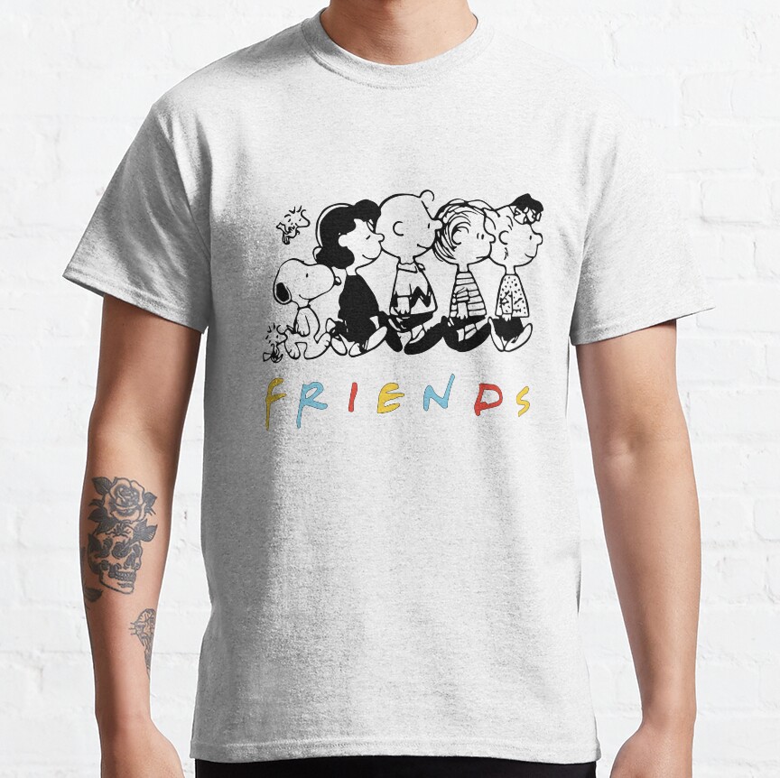 Snoopy And His Friends Classic T-Shirt New Fashion