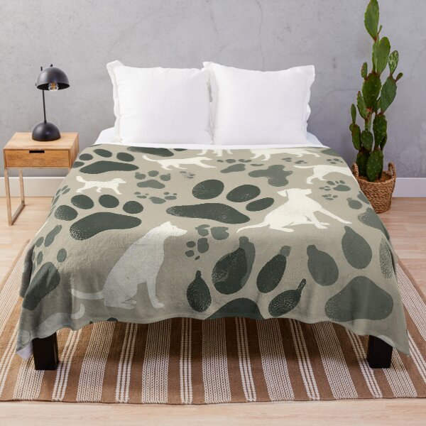 Item preview, Camo Canine Paws & Profiles designed and sold by zzz888.