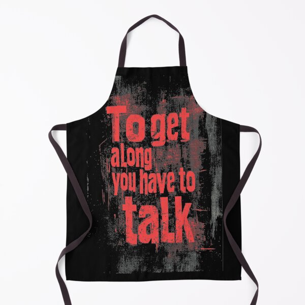 Item preview, Grunge typography talk to get along designed and sold by JanChryzostom.