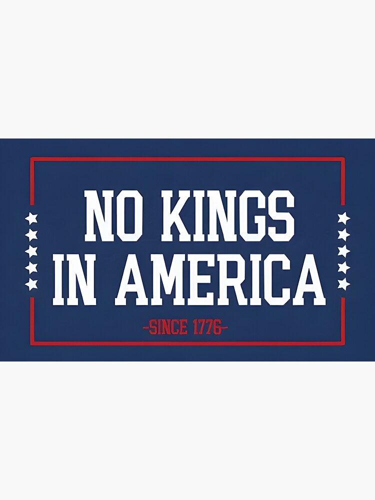 Thumbnail 3 von 3, Sticker, Keine Könige in Amerika designt und verkauft von vyshspace.