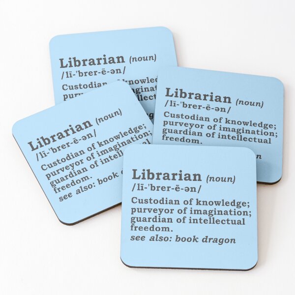 Item preview, Definition of Librarian designed and sold by LibraryFriends.