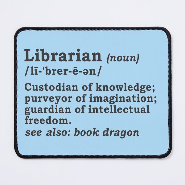 Item preview, Definition of Librarian designed and sold by LibraryFriends.