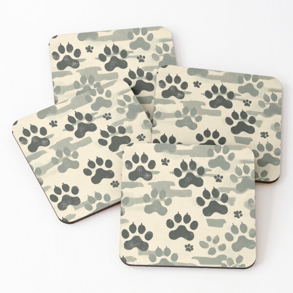 Item preview, Camouflage Paw Tracks designed and sold by zzz888.