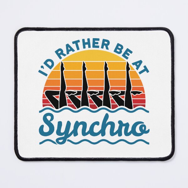 Item preview, I'd Rather Be at Synchro Synchronized Artistic Swimming designed and sold by jaygo.