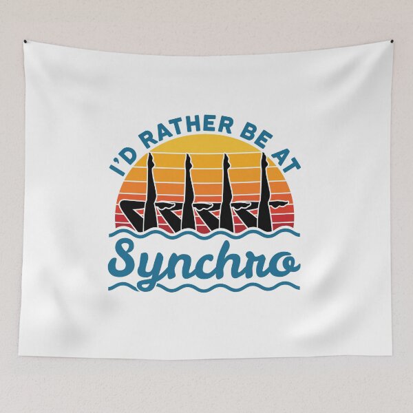 Item preview, I'd Rather Be at Synchro Synchronized Artistic Swimming designed and sold by jaygo.