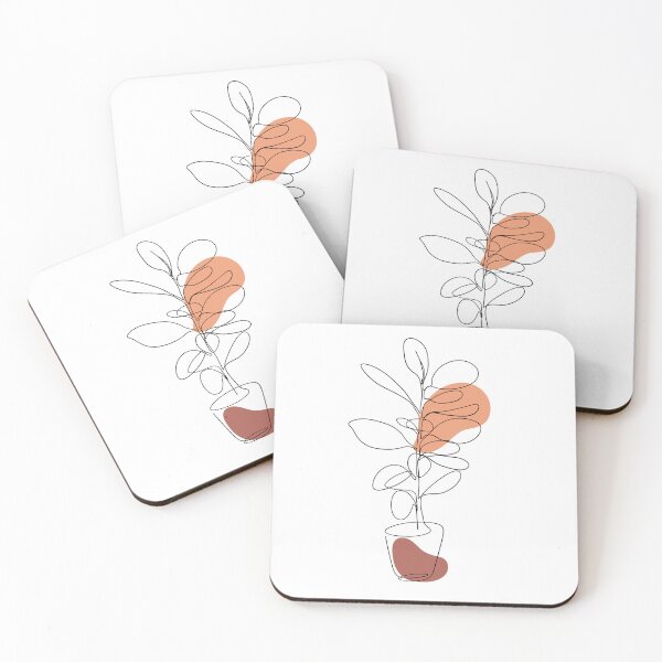 Item preview, Minimalist Abstract Plant Line Art designed and sold by Denny-Danny.