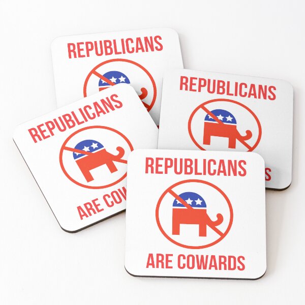 Item preview, Republicans are cowards.  designed and sold by Rachel the Artist .