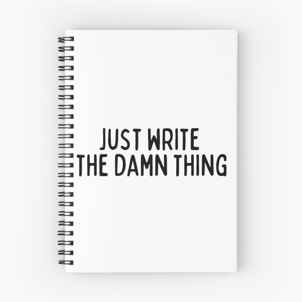 Item preview, Just Write The Damn Thing designed and sold by BookishArcana.